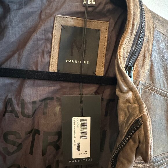 Lamb skin men's jacket - Picture 3 of 4